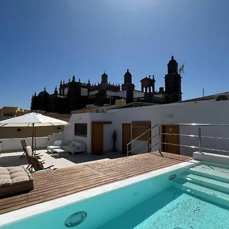 C-10 Vegueta - Private Rooftop Pool Appartamento *